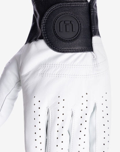 Premier 2.0 Golf Glove White/Black | Travis Mathew