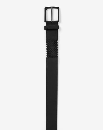 Wanderlust Stretch Woven Belt Black | Travis Mathew