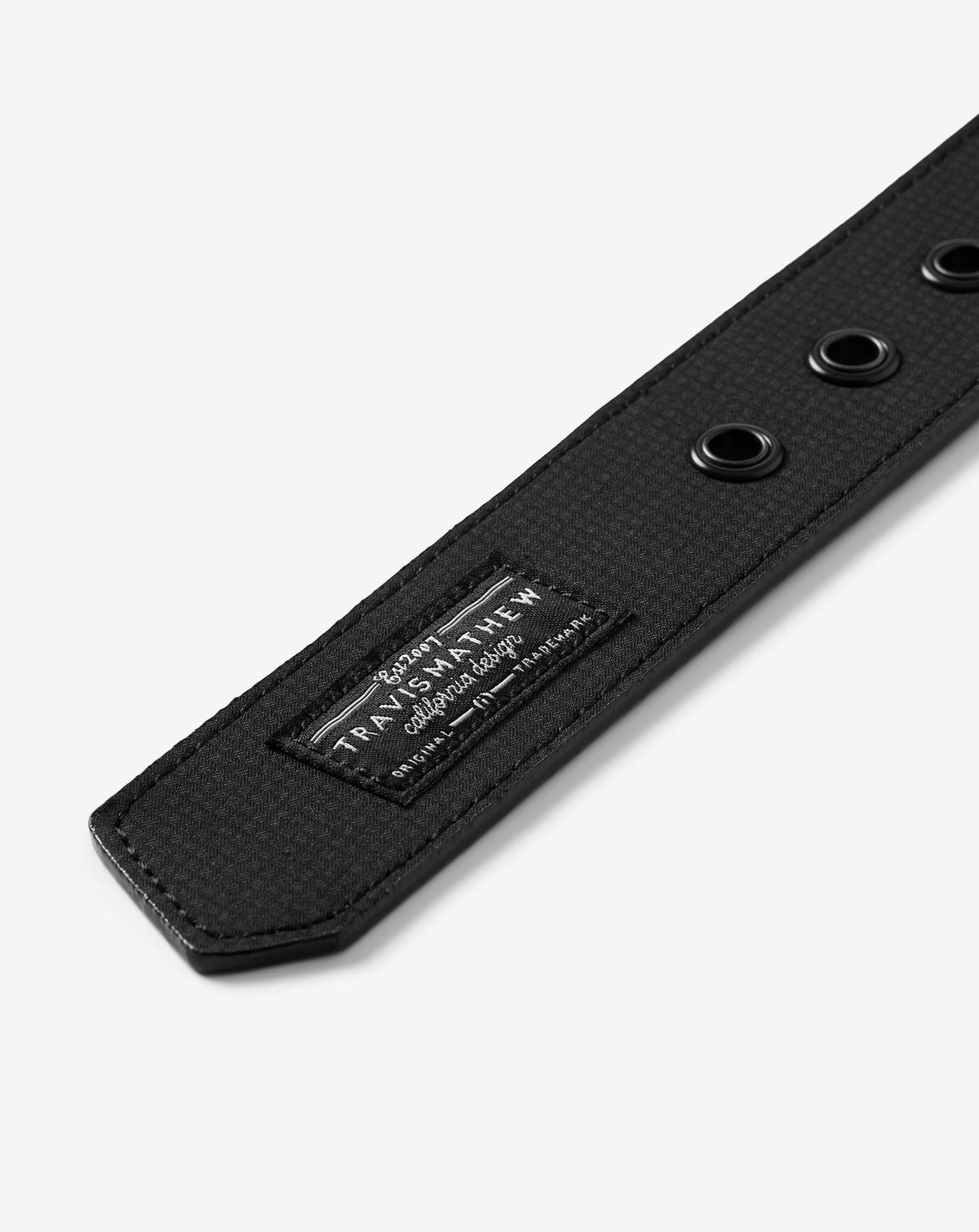 Wanderlust Stretch Woven Belt Black | Travis Mathew