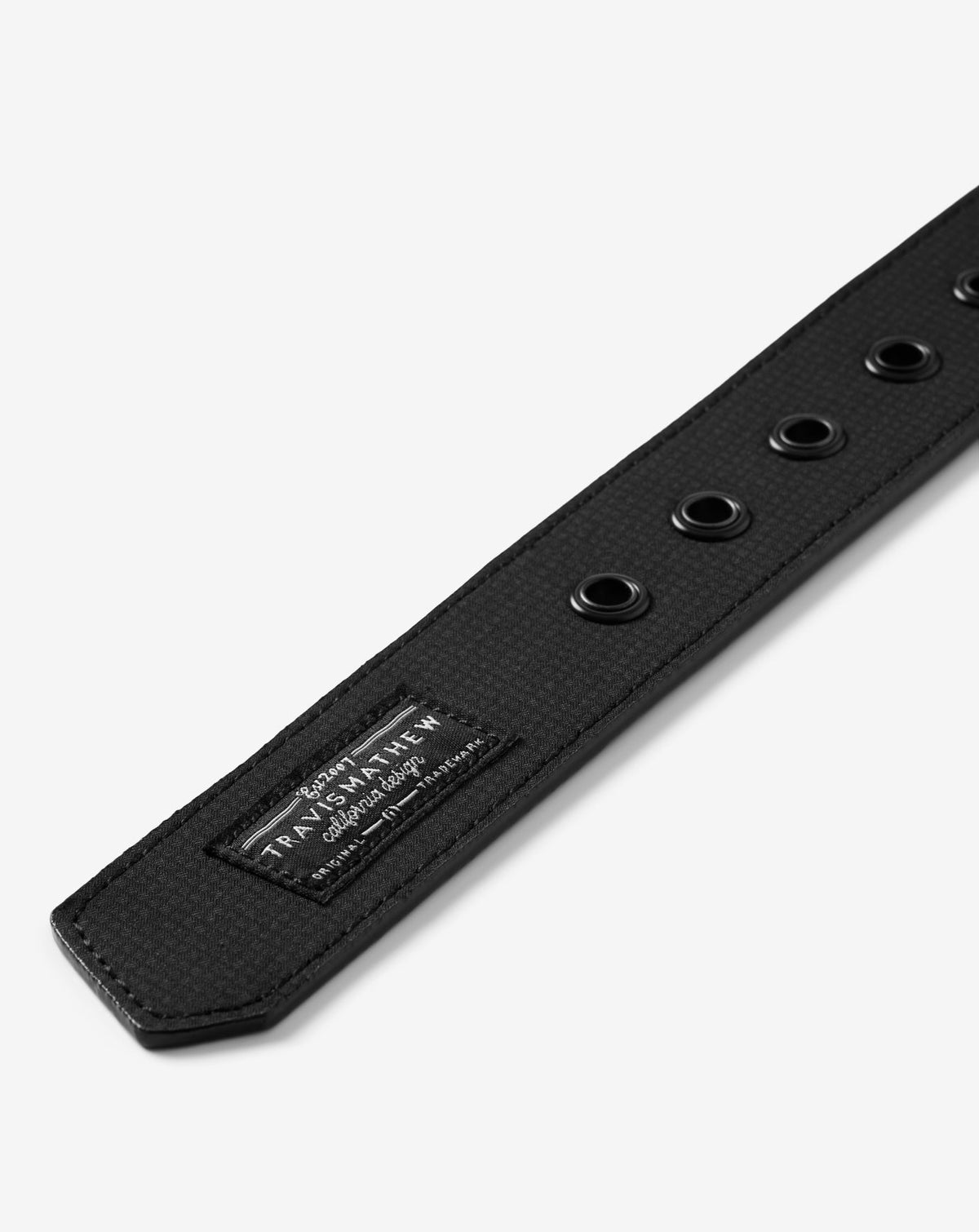 Wanderlust Stretch Woven Belt Black | Travis Mathew