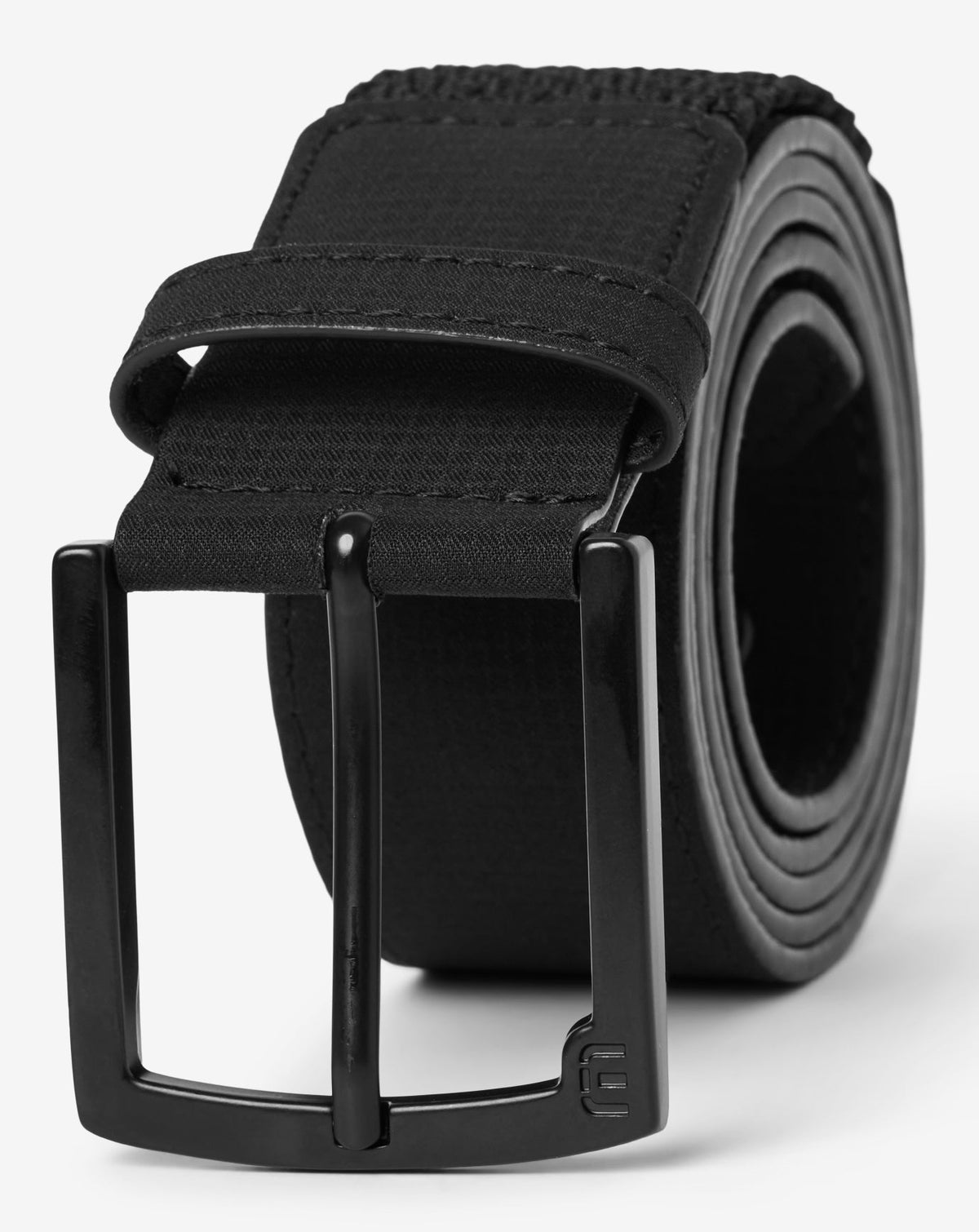 Wanderlust Stretch Woven Belt Black | Travis Mathew