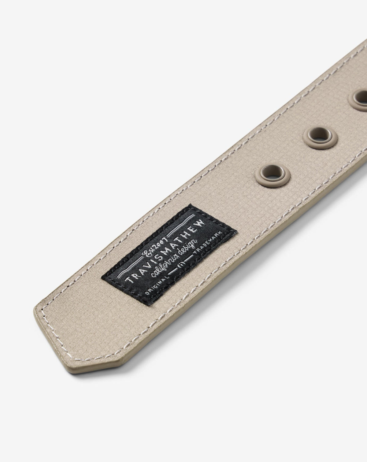 Wanderlust Stretch Woven Belt Khaki | Travis Mathew