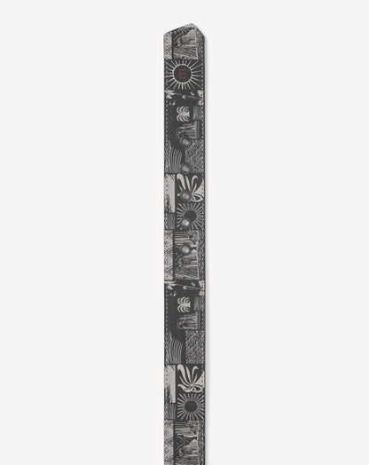Marina Mingle Canvas Stretch Belt Ebony | Travis Mathew