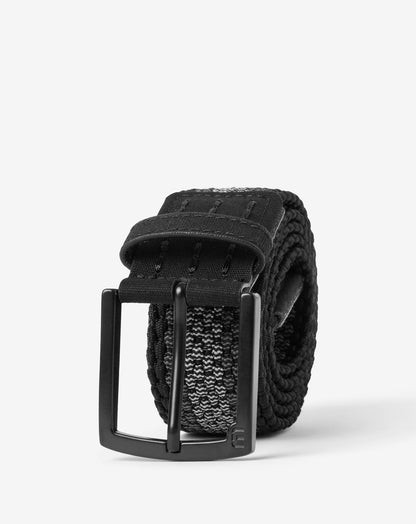 In The Clear Stretch Woven Belt Black | Travis Mathew