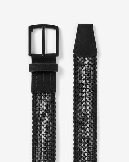 In The Clear Stretch Woven Belt Black | Travis Mathew