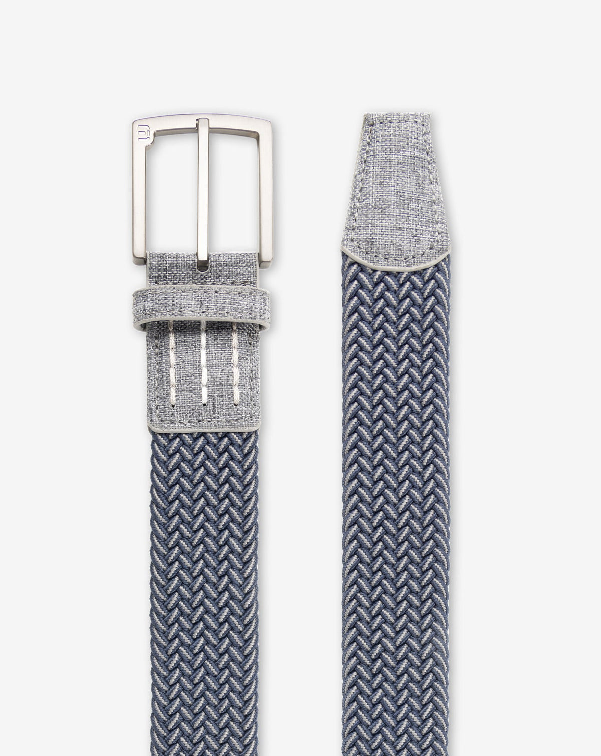 Cheers 2.0 Stretch Woven Belt Dark Blue/Dark Grey | Travis Mathew