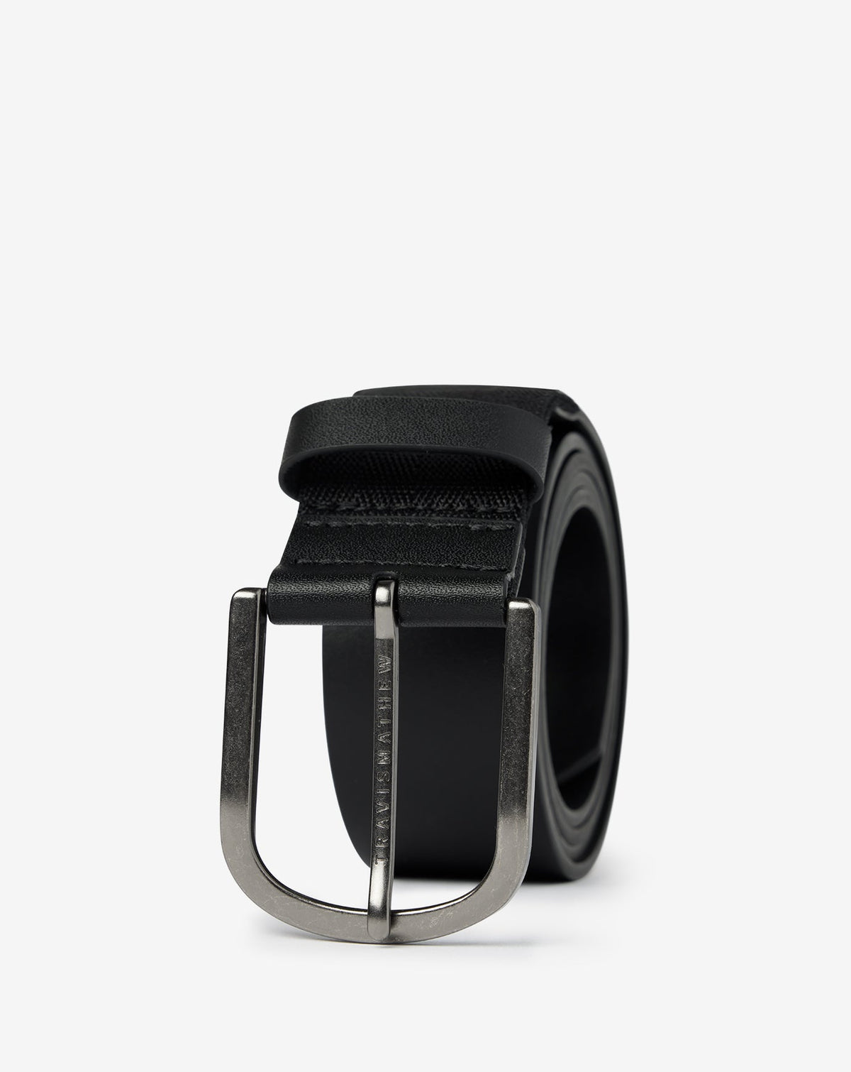 Jinx 2.0 Leather Belt Black | Travis Mathew
