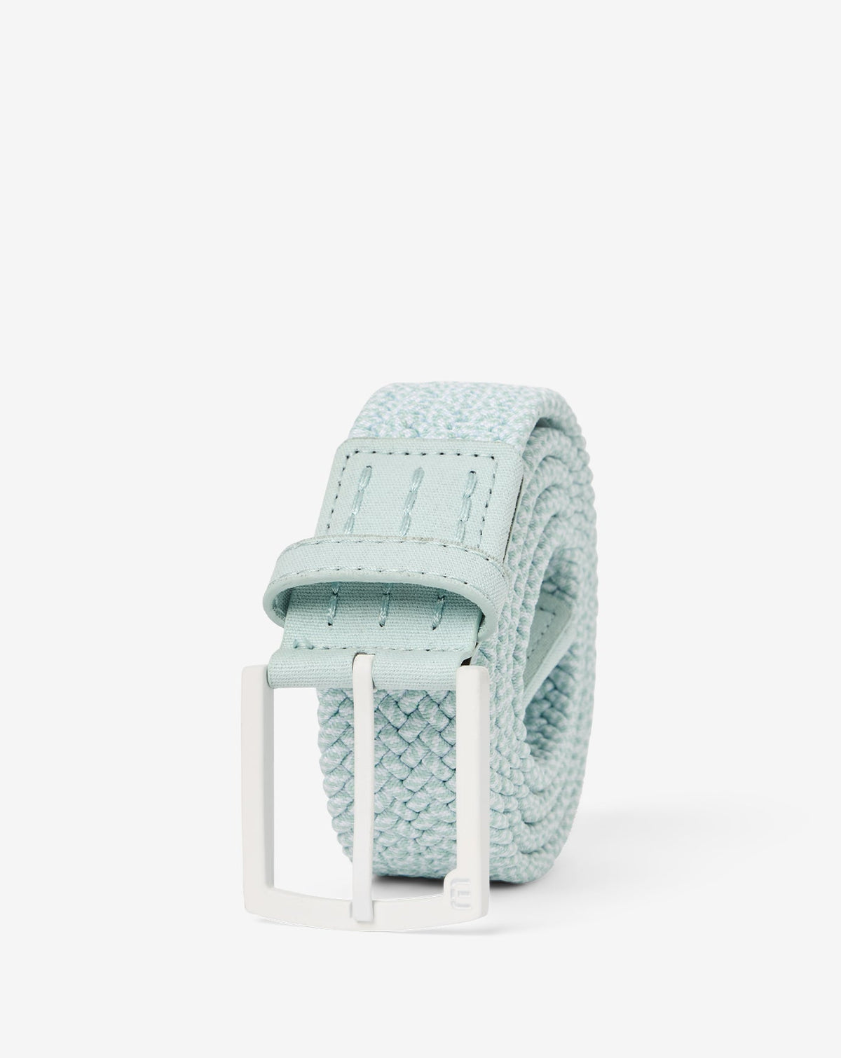Distant Sand Stretch Woven Belt Eggshell Blue | Travis Mathew