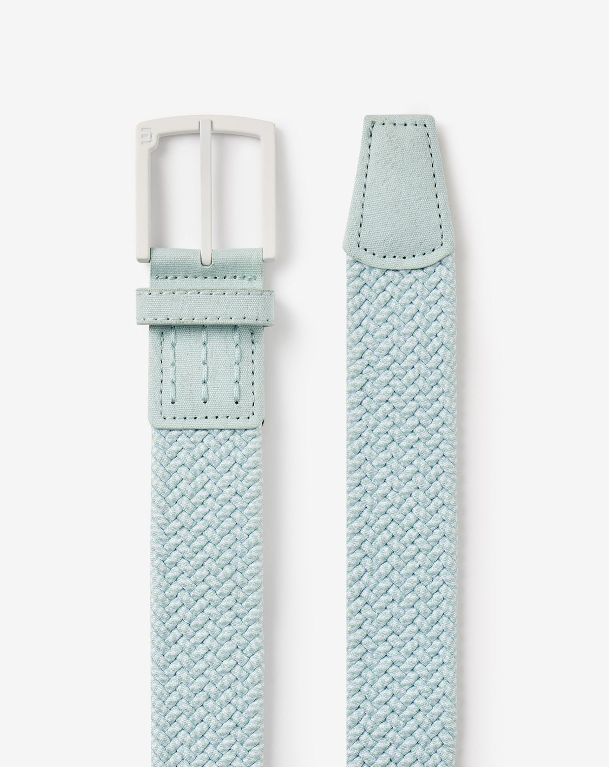 Distant Sand Stretch Woven Belt Eggshell Blue | Travis Mathew