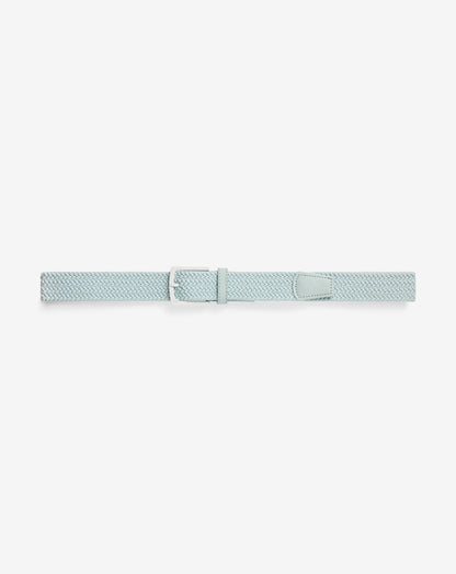 Distant Sand Stretch Woven Belt Eggshell Blue | Travis Mathew