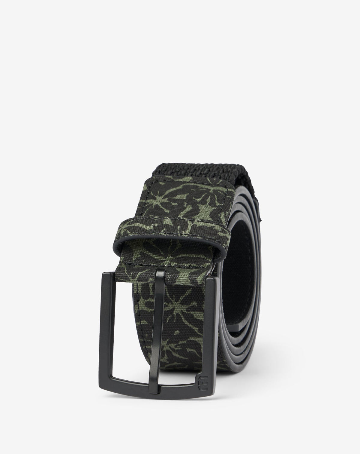 Vine City Canvas Stretch Belt Black | Travis Mathew