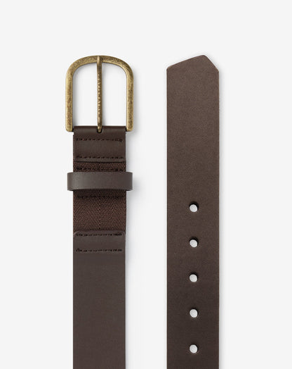 Jinx 2.0 Leather Belt Dark Brown | Travis Mathew