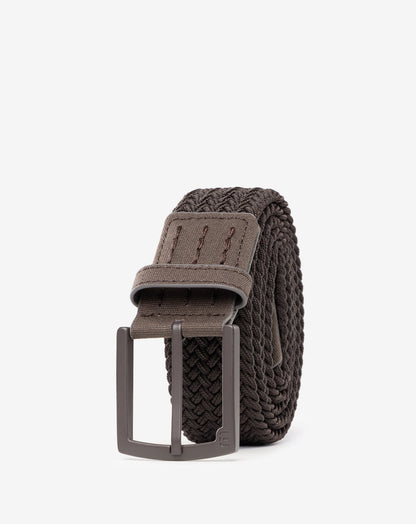 Banks Closed 2.0 Stretch Woven Belt Coffee | Travis Mathew