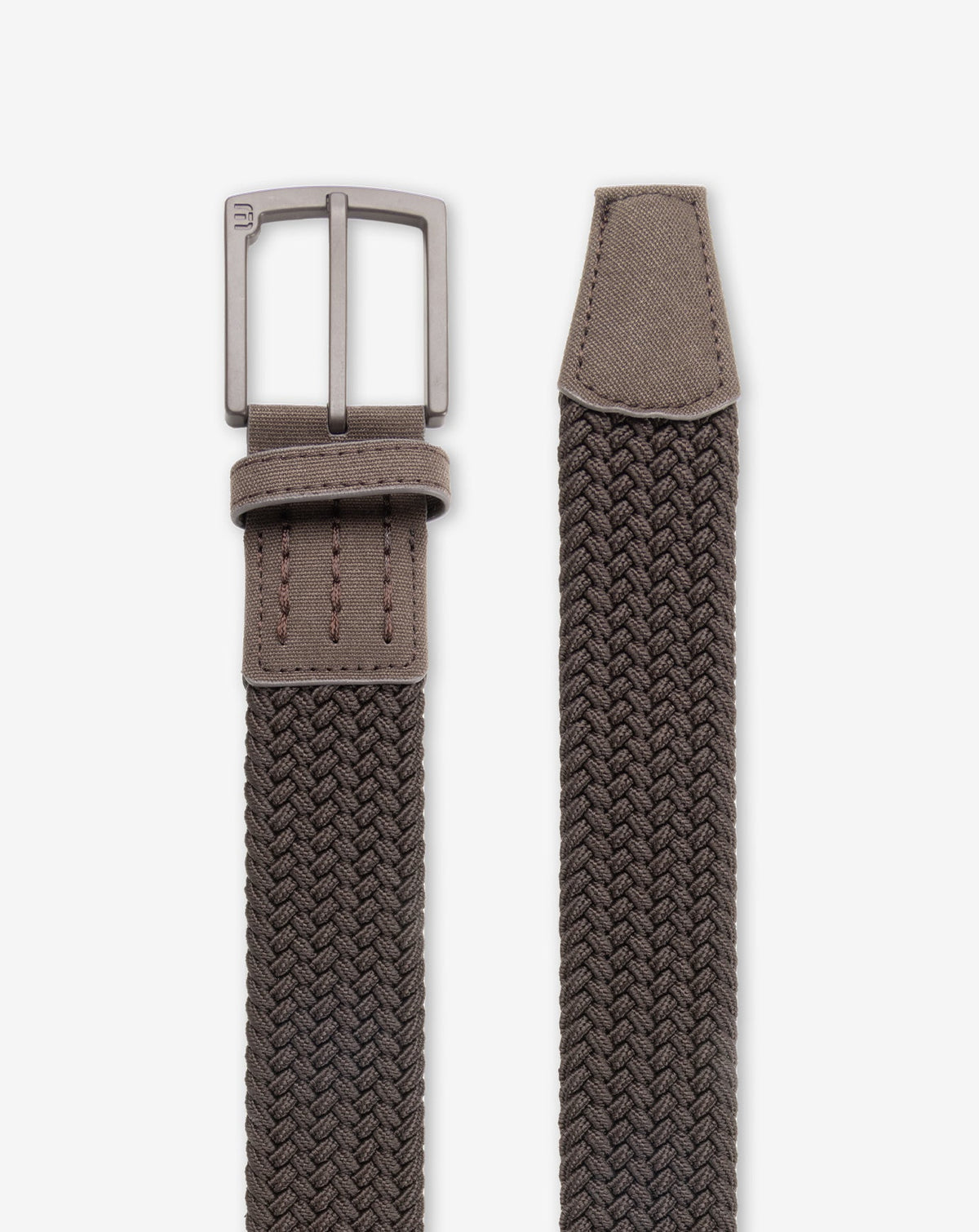 Banks Closed 2.0 Stretch Woven Belt Coffee | Travis Mathew