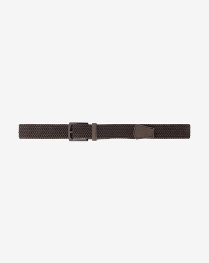 Banks Closed 2.0 Stretch Woven Belt Coffee | Travis Mathew