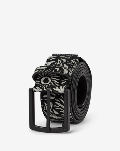Night Stroll Hybrid Stretch Belt Black | Travis Mathew