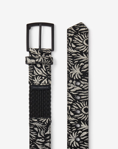 Night Stroll Hybrid Stretch Belt Black | Travis Mathew