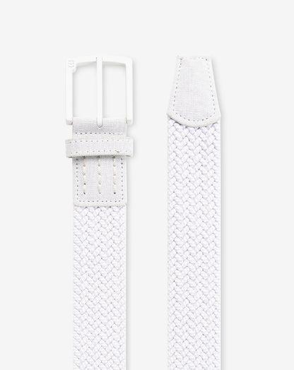 Staggerwing 2.0 Stretch Woven Belt Micro Chip/White | Travis Mathew