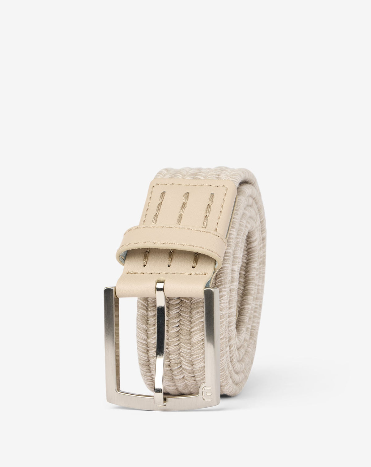 Popsicle Stretch Woven Leather Belt Oxford Tan | Travis Mathew