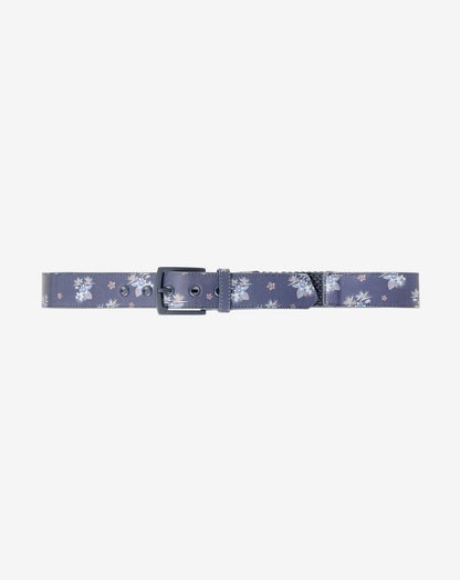 Ocean Flare Canvas Stretch Belt Total Eclipse | Travis Mathew