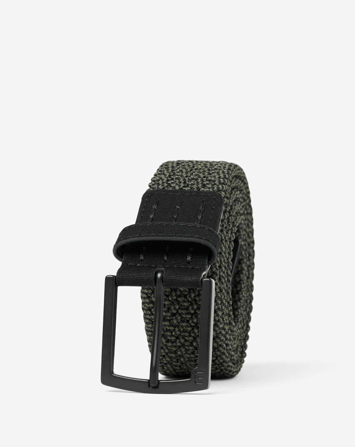 Full Bar Stretch Woven Belt Dark Olive | Travis Mathew