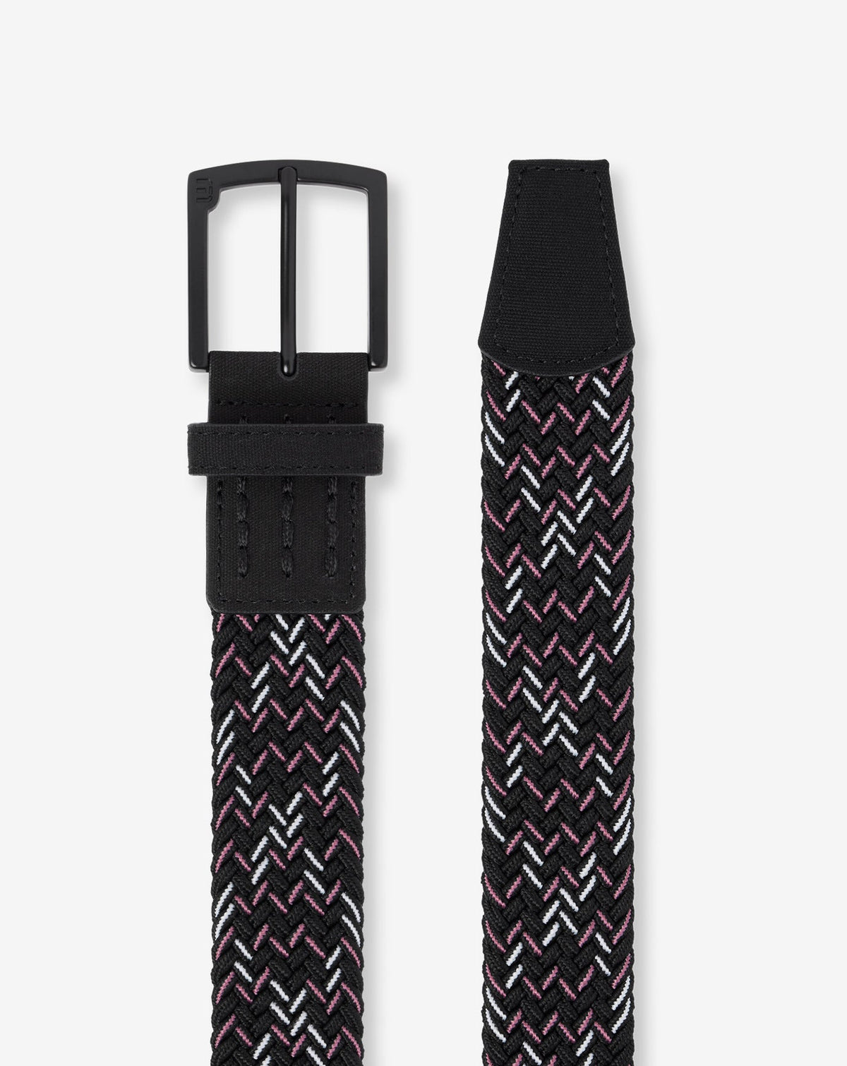 On Sabbatical Stretch Woven Belt Black | Travis Mathew