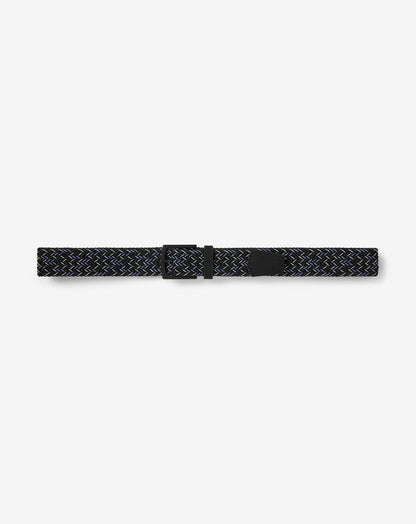 Local Flavor Stretch Woven Belt Black | Travis Mathew