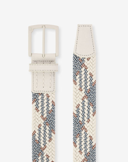 Time Zoned Stretch Woven Belt Birch | Travis Mathew