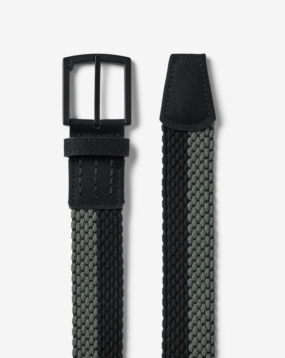 Noon Heat Stretch Woven Belt Dark Olive | Travis Mathew