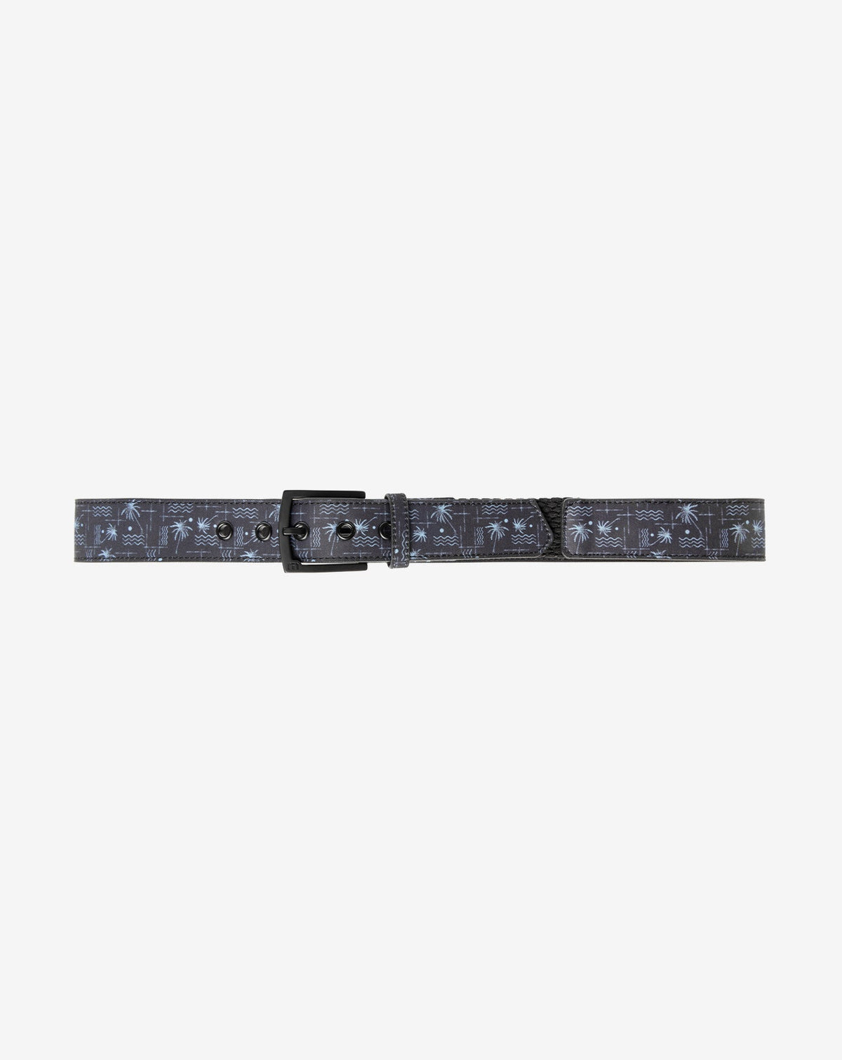 Palmwood Canvas Stretch Belt Black | Travis Mathew