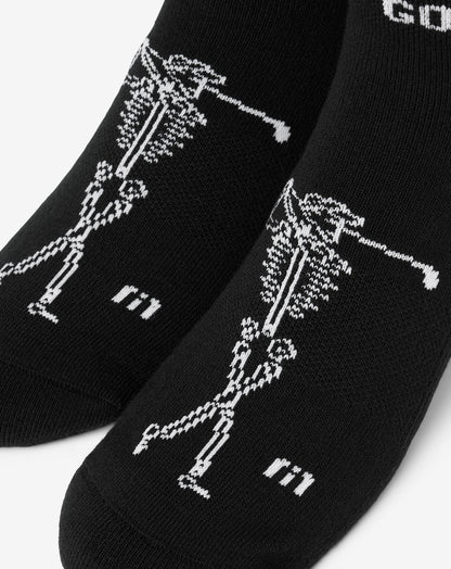 Golf Sucks Ankle Sock Black | Travis Mathew
