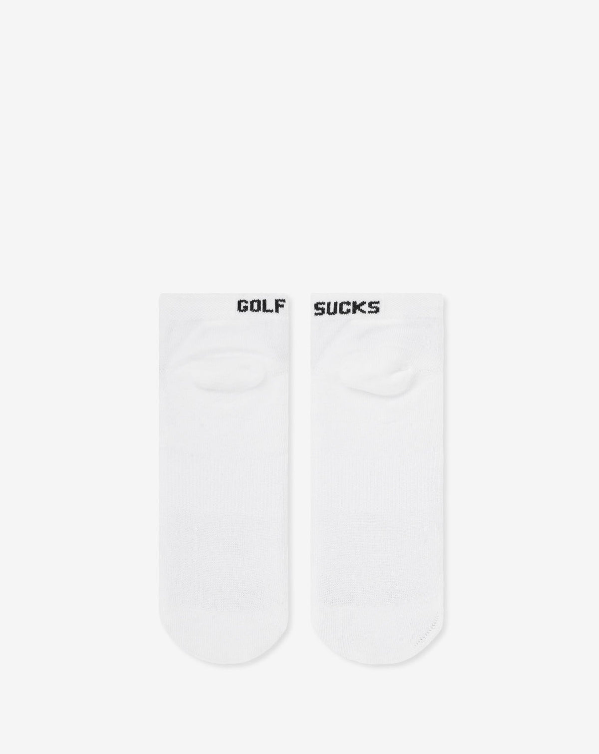 Golf Sucks Ankle Sock White | Travis Mathew