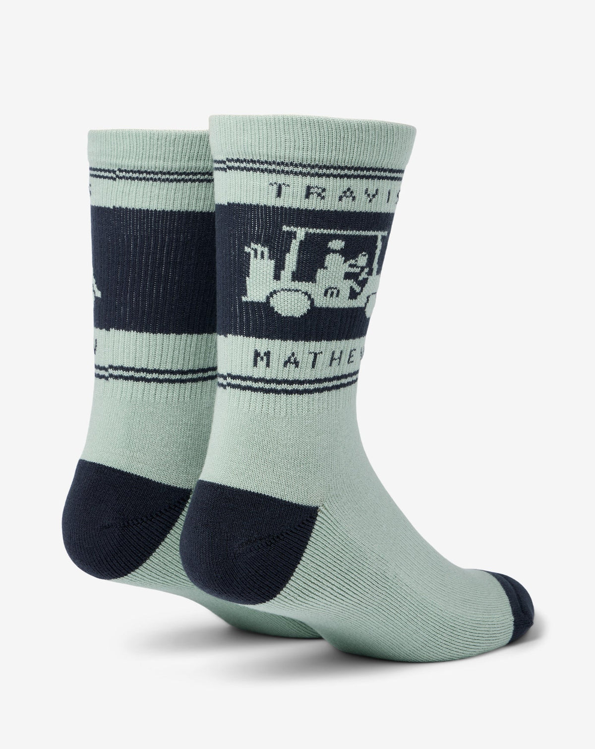 Mapes Crew Sock Jadeite | Travis Mathew