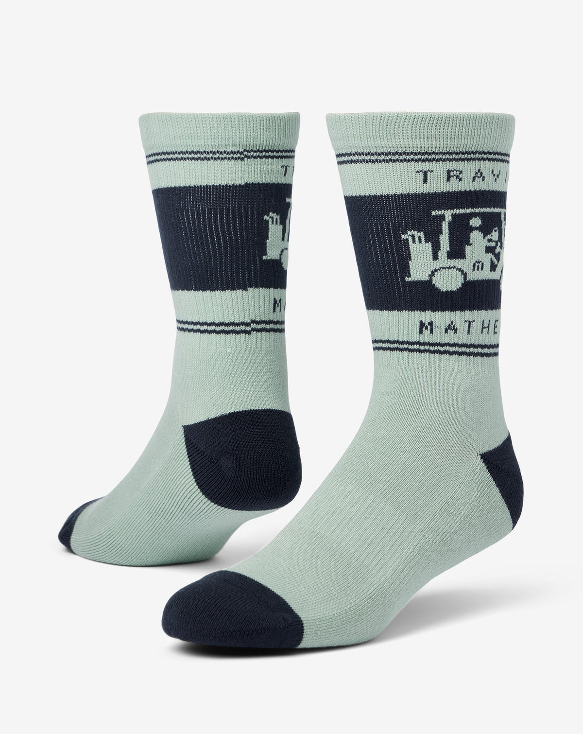 Mapes Crew Sock Jadeite | Travis Mathew
