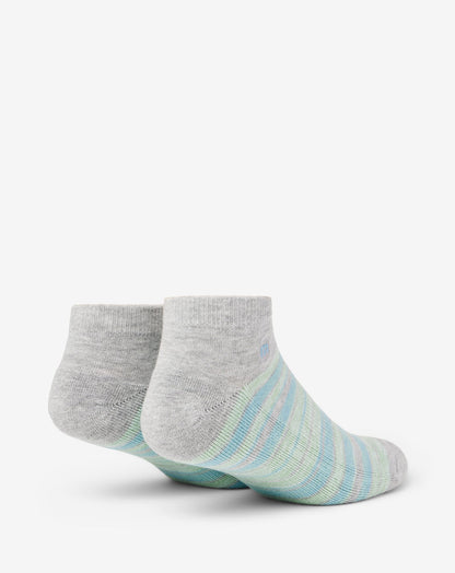 River Picnic Ankle Sock Heather Light Grey | Travis Mathew