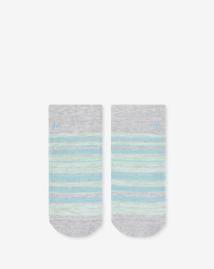 River Picnic Ankle Sock Heather Light Grey | Travis Mathew