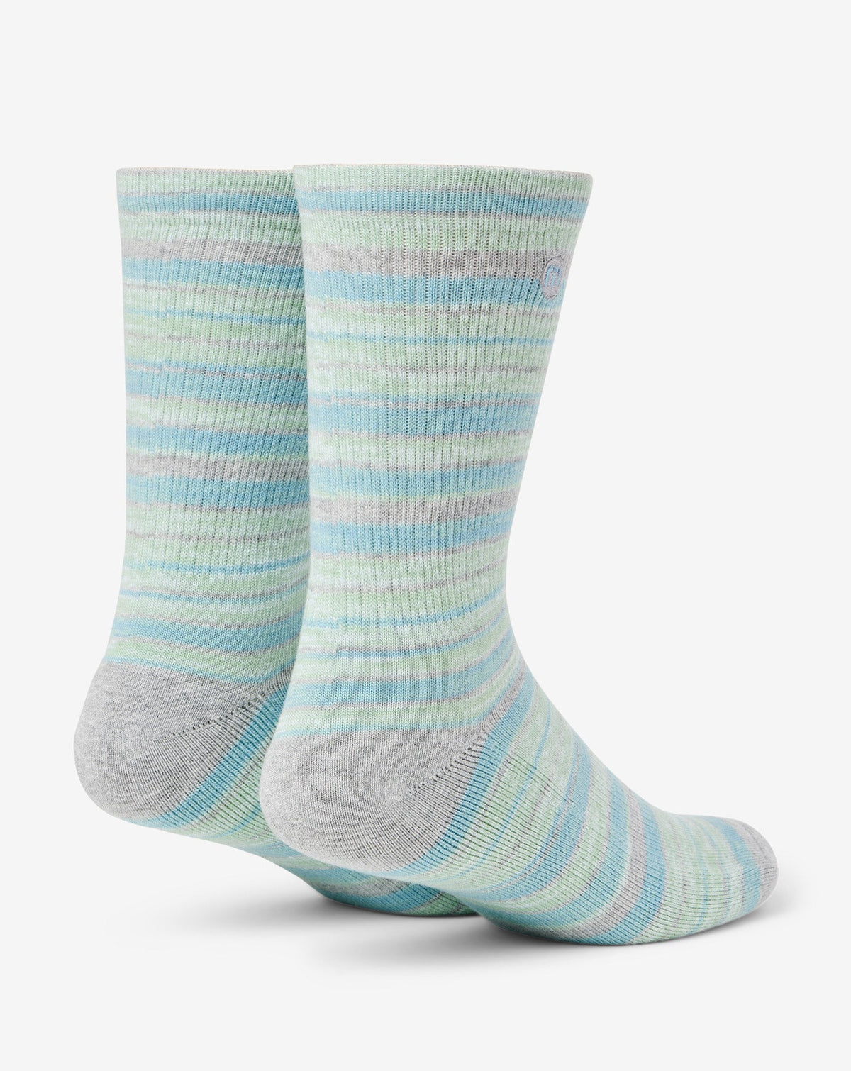 River Picnic Crew Sock Heather Light Grey | Travis Mathew