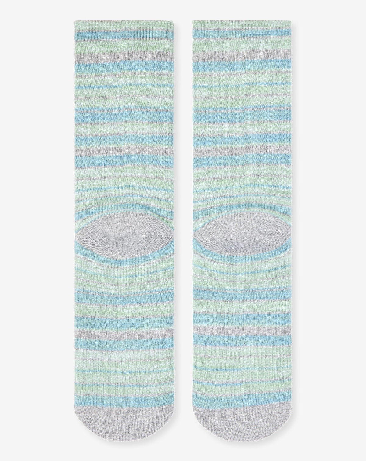 River Picnic Crew Sock Heather Light Grey | Travis Mathew