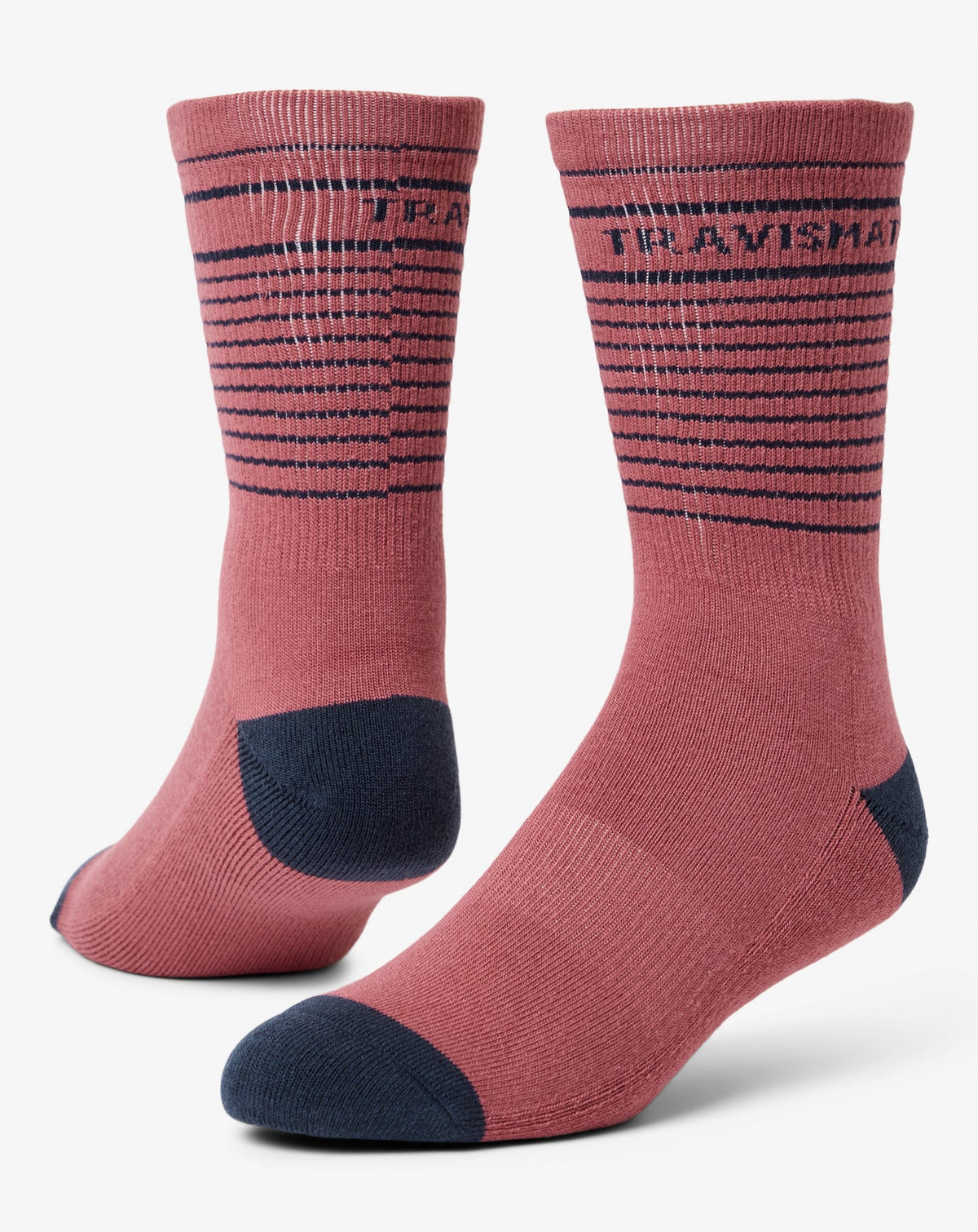 Overall Mood Crew Sock Rose Wine | Travis Mathew