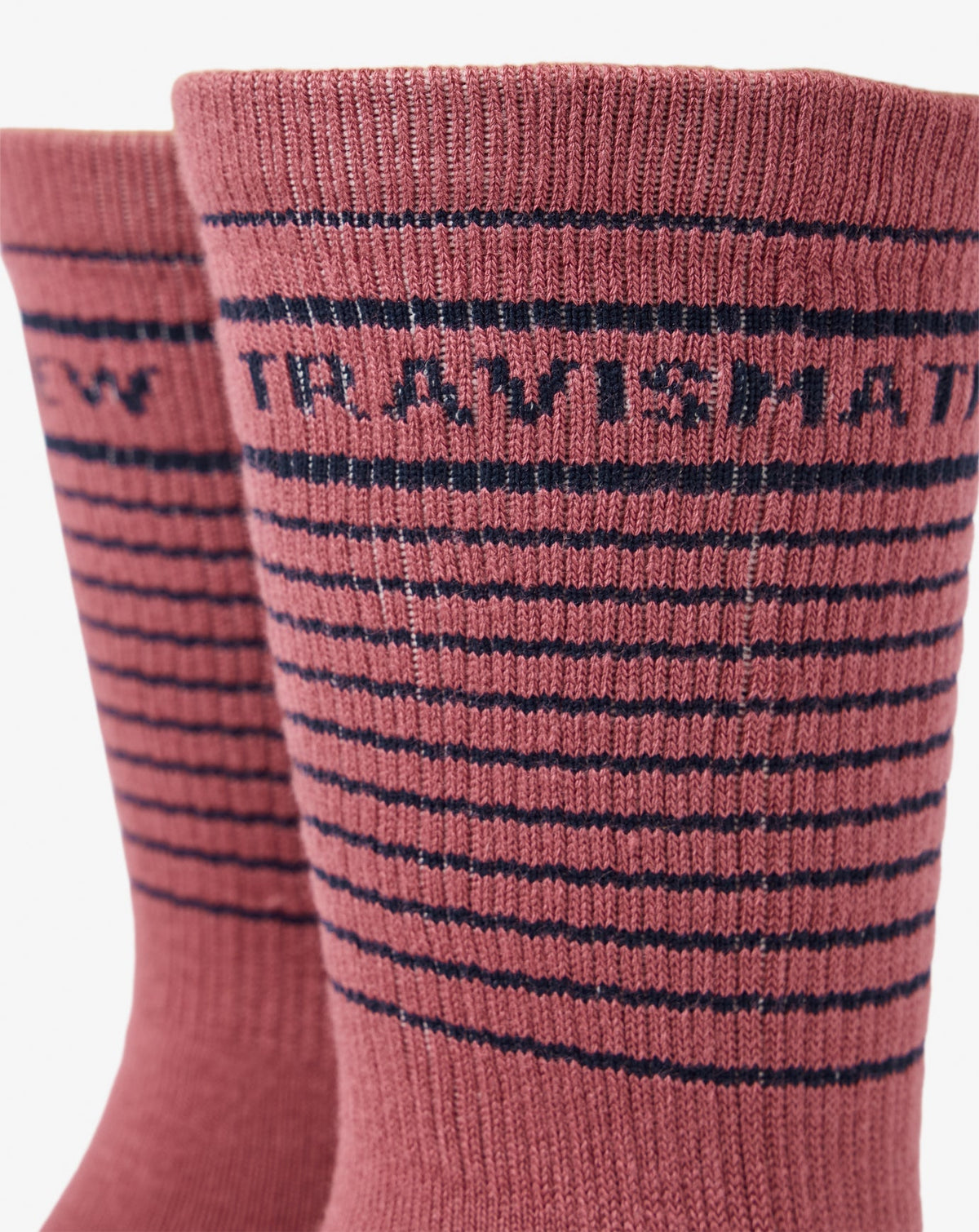 Overall Mood Crew Sock Rose Wine | Travis Mathew
