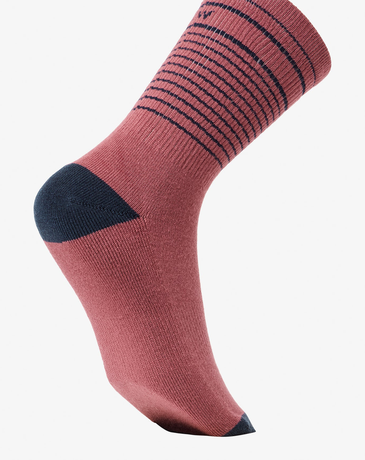 Overall Mood Crew Sock Rose Wine | Travis Mathew