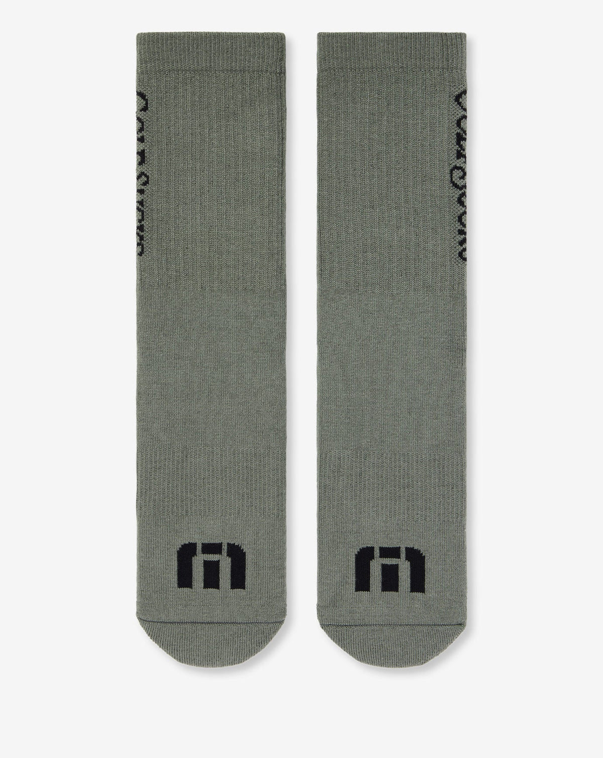 Golf Sucks Crew Sock Dark Olive | Travis Mathew