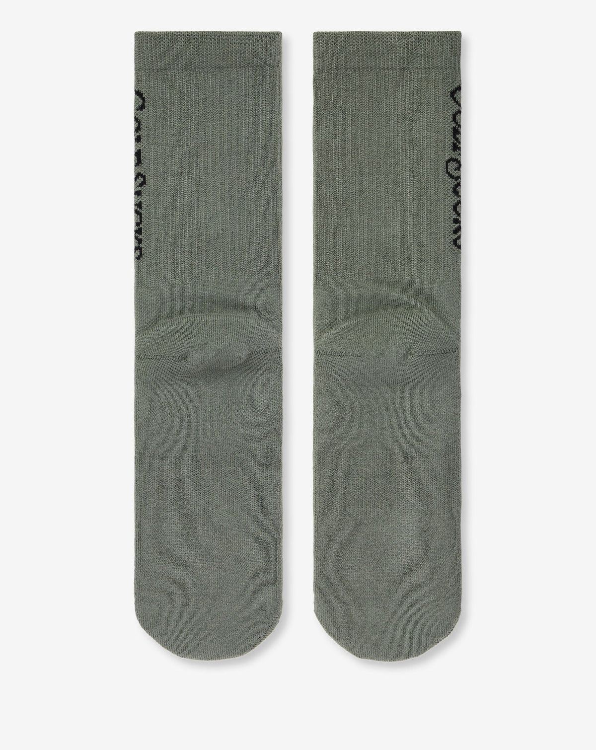 Golf Sucks Crew Sock Dark Olive | Travis Mathew