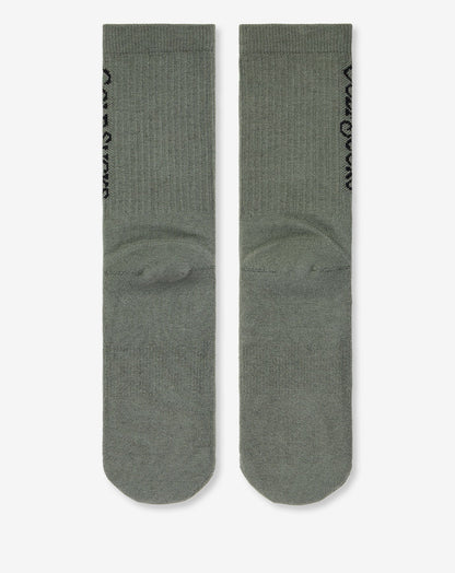 Golf Sucks Crew Sock Dark Olive | Travis Mathew