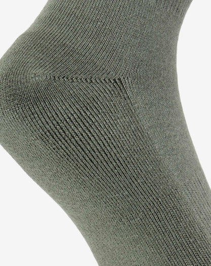 Golf Sucks Crew Sock Dark Olive | Travis Mathew