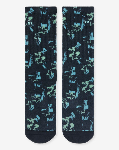 Favorite Hello Crew Sock Total Eclipse | Travis Mathew