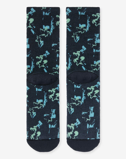 Favorite Hello Crew Sock Total Eclipse | Travis Mathew