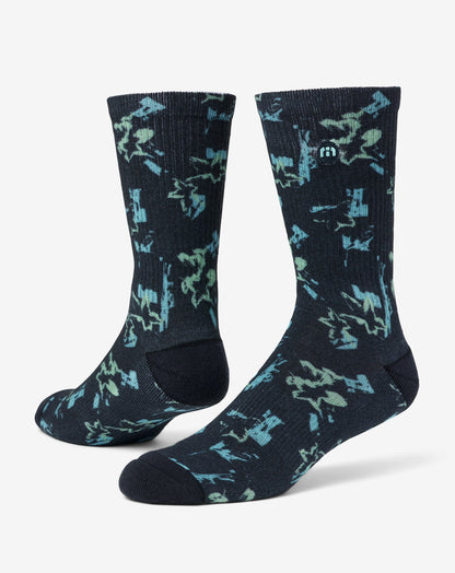 Favorite Hello Crew Sock Total Eclipse | Travis Mathew