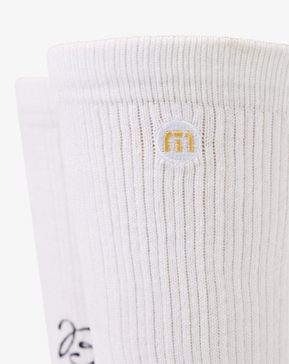 Lost Buckets Crew Sock White | Travis Mathew