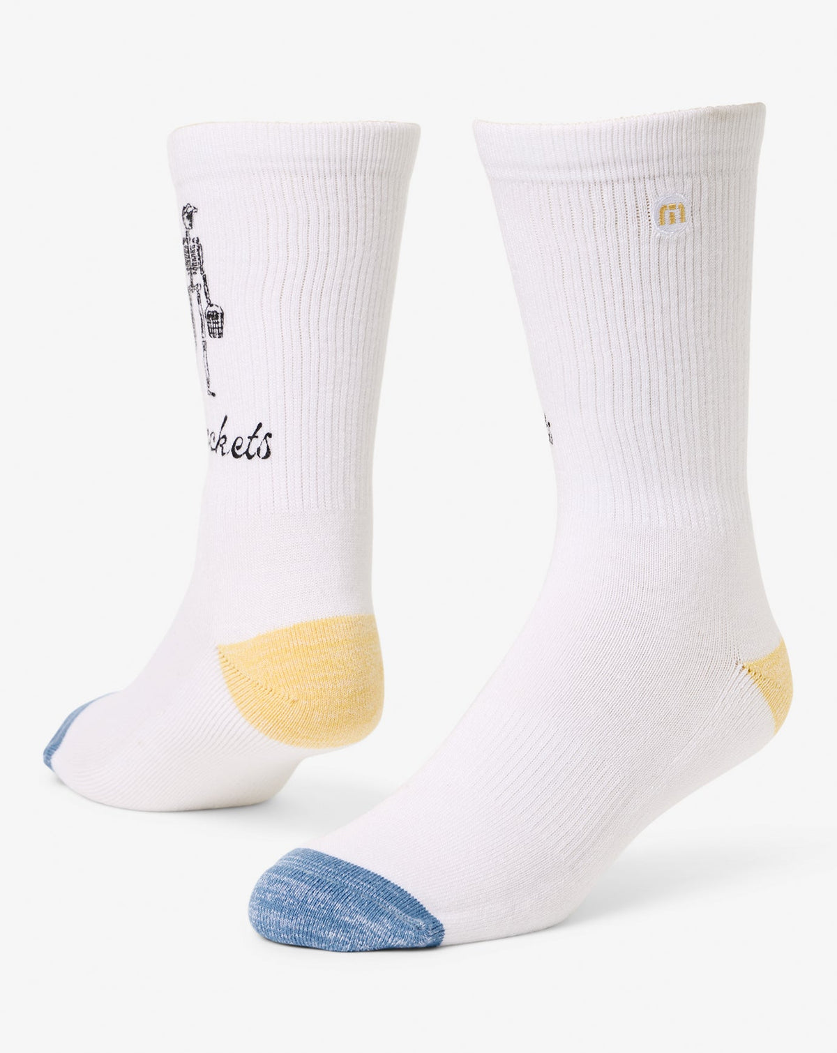 Lost Buckets Crew Sock White | Travis Mathew